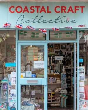 Store front of Coastal Craft Collective 