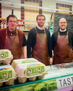 Ashley, Matt and Terry from Taste of Devon Butchers